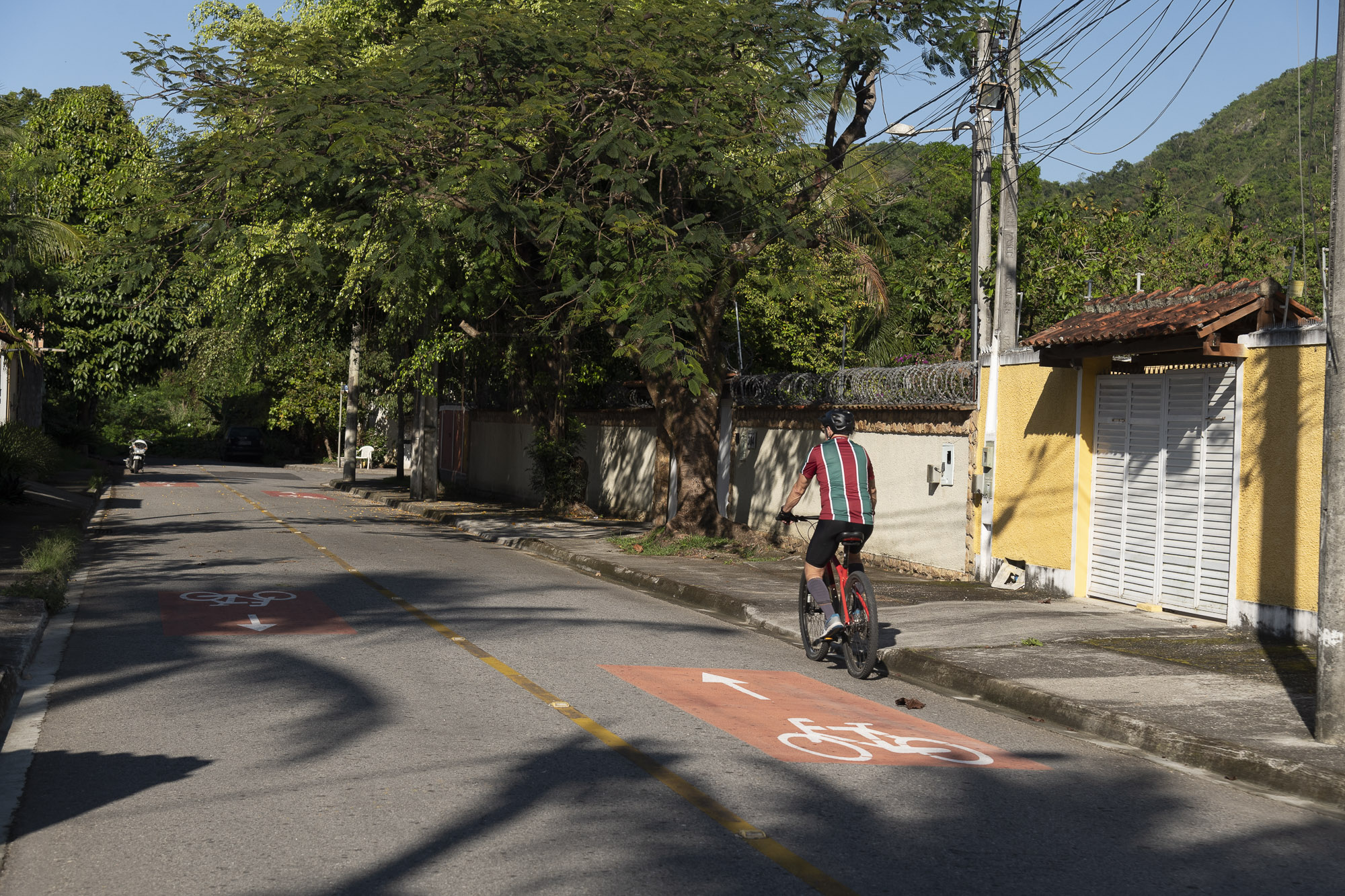 Rua Planeta Terra, Jardim Oceânico. Ciclovia, Niterói de Bicicleta.